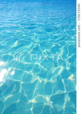 Caribbean turquoise water beach reflection aqua Caribbean turquoise water beach reflection aqua 139219300