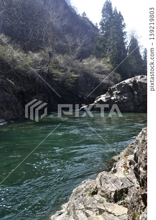 Niigata Prefecture, Yuzawa, Masudomari River Niigata Prefecture, Yuzawa, Masudomari River 139219803