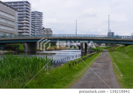 2026年4月，東京江戶川區原中川沿岸景色 139219941