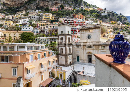 beautiful landscape of Positano, southern Italy, Amalfi Coast beautiful landscape of Positano, southern Italy, Amalfi Coast 139219995