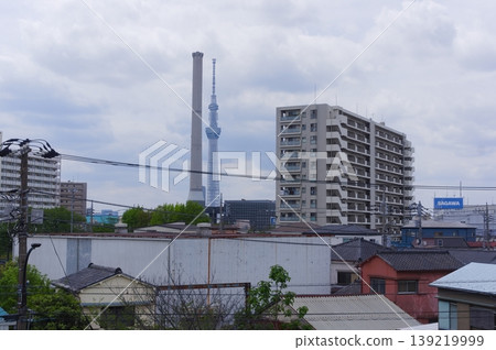 2026年4月，從荒川河堤岸眺望東京晴空塔 139219999