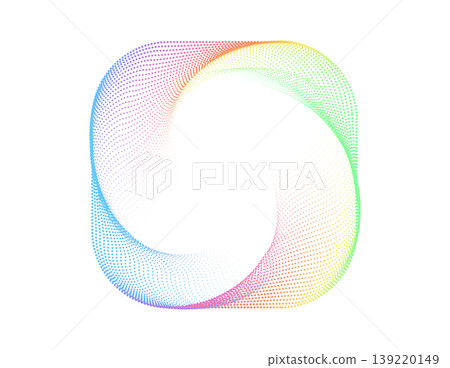 Abstract spiral lines form geometric square patterns with dotted textures ideal for contemporary graphic designs, tech backgrounds, and vibrant digital artwork compositions Abstract spiral lines form geometric square patterns with dotted textures ideal for contemporary graphic designs, tech backgrounds, and vibrant digital artwork compositions 139220149