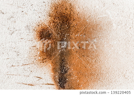 Old Dirty Rusty Abandoned Wall Spot Abstract Pattern Texture Background 139220405