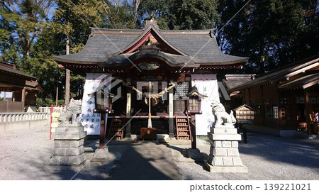 栃木縣下野市!藥師寺八幡宮的正殿。 栃木縣下野市!藥師寺八幡宮的正殿。 139221021