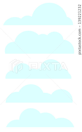 It is an illustration of clouds 139221232