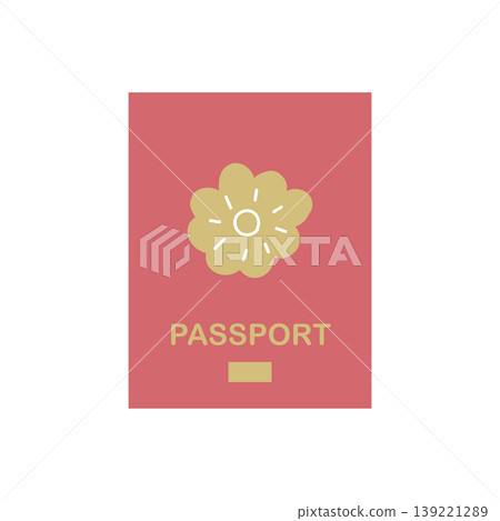 護照圖示 - 簡潔易用的旅行證件設計 護照圖示 - 簡潔易用的旅行證件設計 139221289