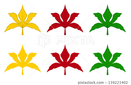 It is an illustration of a maple leaf. 139221402