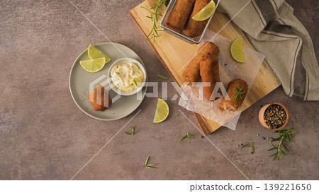 Meat croquets Meat croquets 139221650