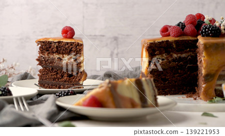 Delicious caramel cake Delicious caramel cake 139221953