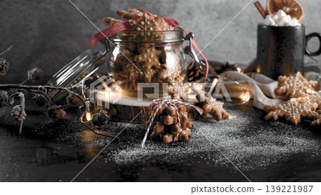 Baked Christmas cookies Baked Christmas cookies 139221987