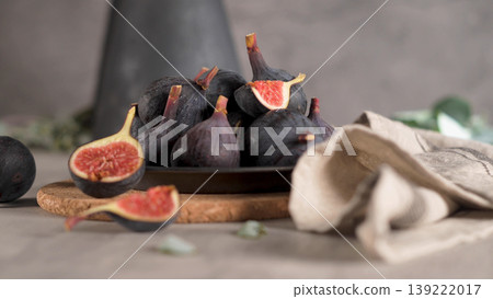 A few figs in a plate A few figs in a plate 139222017