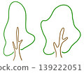 This is a tree hand-drawn illustration. 139222051