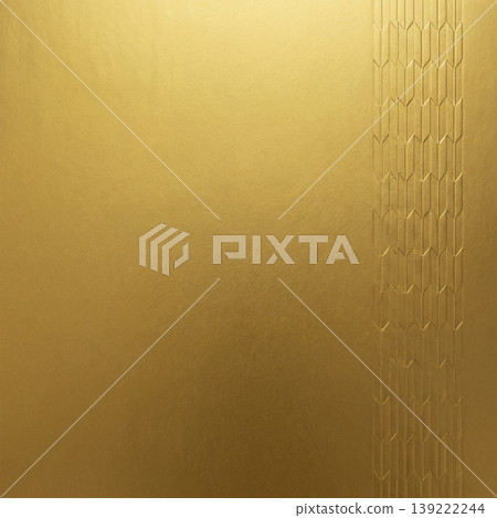 深金色箔片背景,飾以壓花箭羽圖案。 深金色箔片背景,飾以壓花箭羽圖案。 139222244