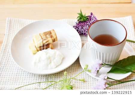 Yogurt sweets - A scene from teatime 139222915