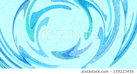 A background with a blue texture and an abstract wave swirling pattern. A background with a blue texture and an abstract wave swirling pattern. 139223456