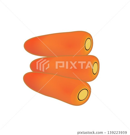 Carrots illustration Carrots illustration 139223939