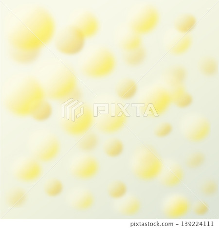 Floating citrus-colored polka dot pattern 139224111