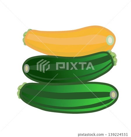 西葫蘆的插圖 西葫蘆的插圖 139224531