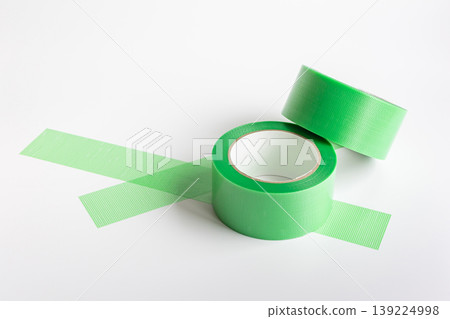 Masking tape on a white background Masking tape on a white background 139224998