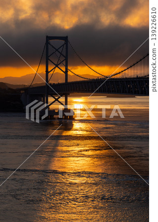 Naruto Strait, Naruto Bridge, Dawn 04 139226610