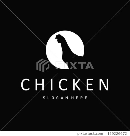 Elegant rooster logo with sharp geometric design and premium look Elegant rooster logo with sharp geometric design and premium look 139226672