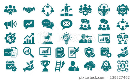 Business icon set Business icon set 139227462