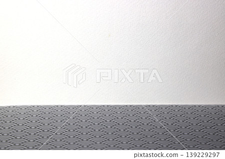 Japanese pattern background stage - black and white Japanese pattern background stage - black and white 139229297