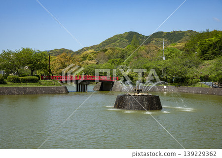 福岡縣朝倉市的天城公園(丸山公園) 福岡縣朝倉市的天城公園(丸山公園) 139229362