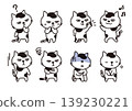 Spotted Cat Set 139230221