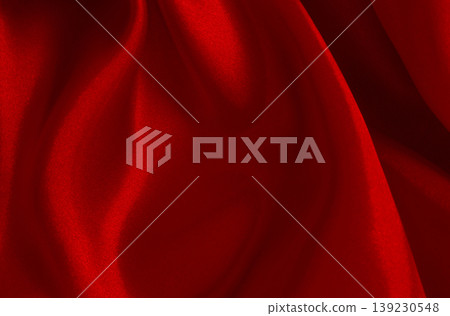 Dark red fabric cloth texture for background and design art work, beautiful crumpled pattern of silk or linen. Dark red fabric cloth texture for background and design art work, beautiful crumpled pattern of silk or linen. 139230548