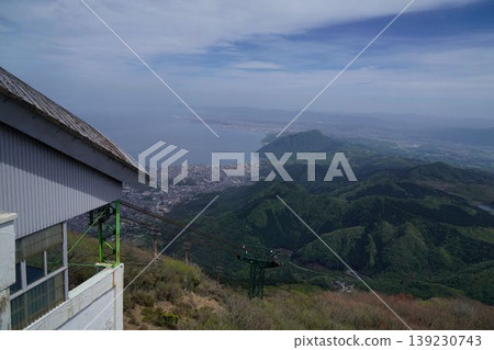 Ropeway mountaintop station building Ropeway mountaintop station building 139230743