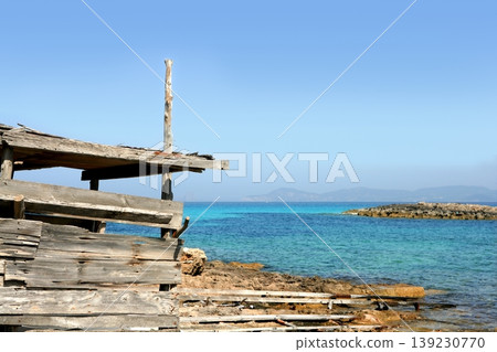 Formentera island near Ibiza in Mediterranean Formentera island near Ibiza in Mediterranean 139230770