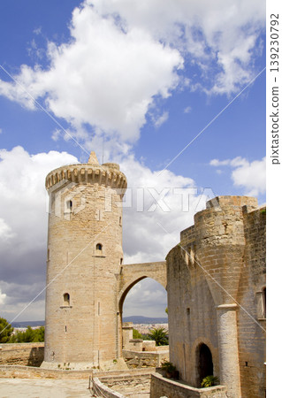 Castle Castillo de Bellver in Majorca at Palma of Mallorca 139230792