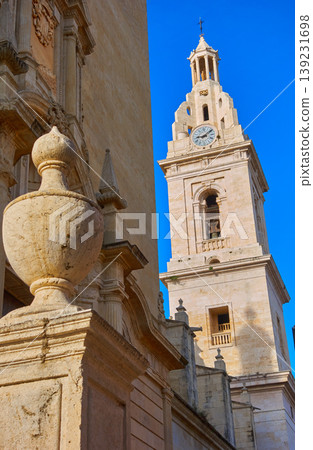 Santa Maria church in Xativa of Valencia Santa Maria church in Xativa of Valencia 139231698