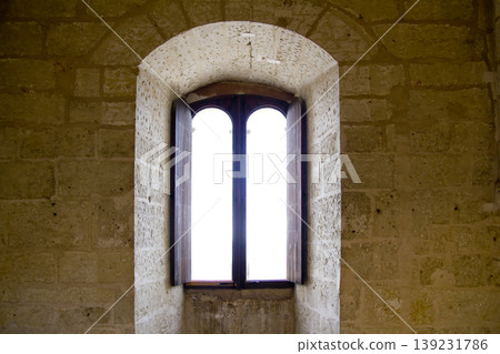 Arch in Majorca Bellver Castle at Palma de Mallorca Arch in Majorca Bellver Castle at Palma de Mallorca 139231786