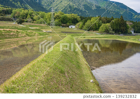 Terraced rice fields of Hachiyado, Otsu City, Shiga Prefecture 139232832
