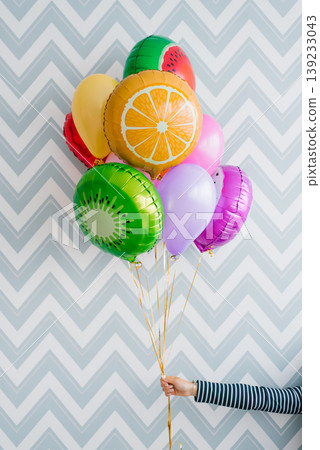 Colorful Balloons In Party Store Display 139233043