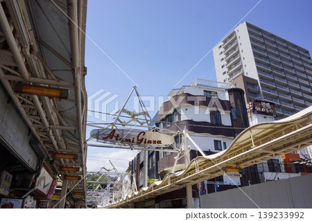 Streetscape around Ginza Street in Atami City, Shizuoka Prefecture Streetscape around Ginza Street in Atami City, Shizuoka Prefecture 139233992