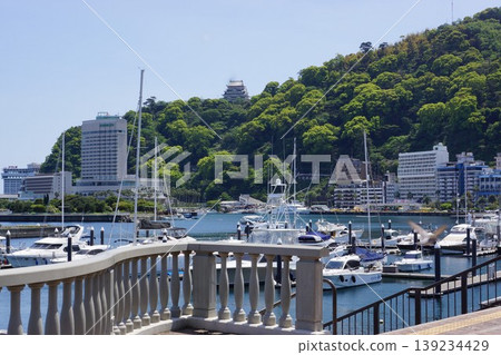 Scenery from a waterfront park in Atami City, Shizuoka Prefecture 139234429