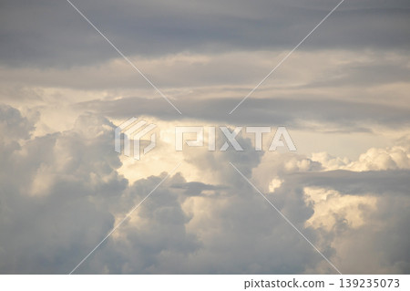 Large fluffy white cloud in the sky Large fluffy white cloud in the sky 139235073