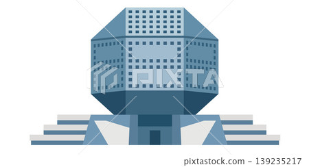 National Library of Belarus Vector Illustration National Library of Belarus Vector Illustration 139235217