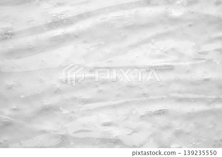 Transparent clear liquid serum gel cosmetic texture background 139235550