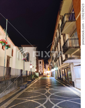 beautiful architecture on the streets of the island of Madeira in Portugal beautiful architecture on the streets of the island of Madeira in Portugal 139236523