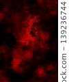 Black darkness floating in a red sky 139236744