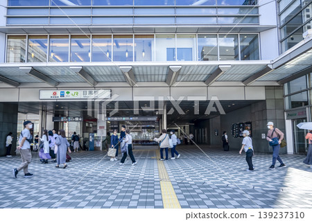 東京品川區城市景觀：目黑站東口 139237310