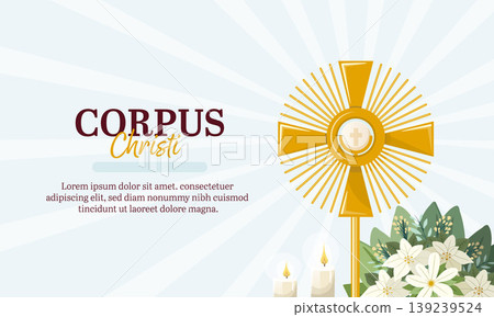 Sacred host in monstrance for Corpus Christi Eucharist worship Sacred host in monstrance for Corpus Christi Eucharist worship 139239524