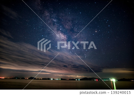 夜空中有銀河過 夜空中有銀河過 139240015