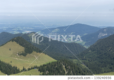 Bodenschneid mountain tour in springtime, Bavaria, Germany Bodenschneid mountain tour in springtime, Bavaria, Germany 139240936