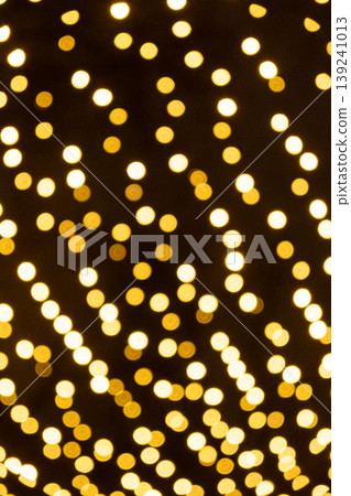 Festive Golden Light Dots Pattern for Holiday Design. Festive Golden Light Dots Pattern for Holiday Design. 139241013