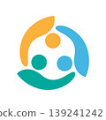 Friendship Handshake Teamwork Icon Design 139241242